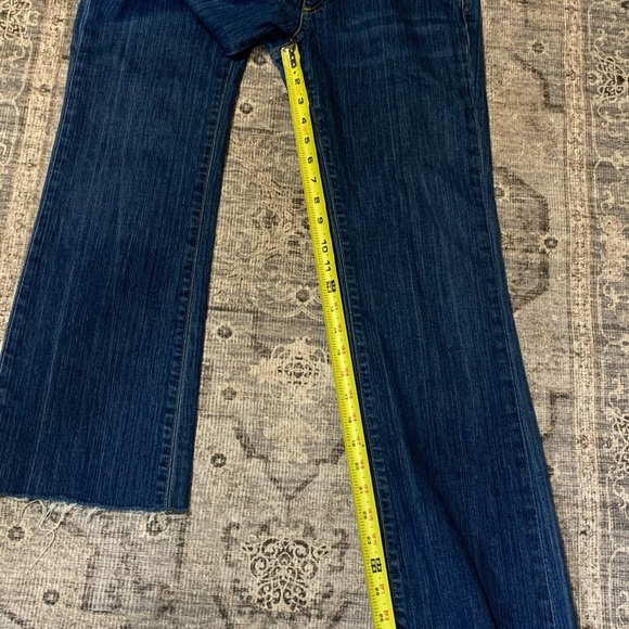 Ag Adriano Goldschmied The Angel Frayed Bottom 29R Jeans - Picture 6 of 13